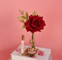 NEW Summer Rose in Red & Gold | SRG04