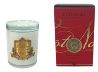 CHRISTMAS CANDLE SAIGON GARDEN | WHITE VESSEL & GOLD BADGE - CGW18542