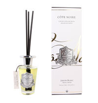 *CLEARANCE* 150ml Diffuser Set - White Garden - Silver - GMDS15004