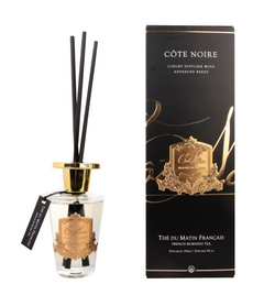 Cote Noire 150ml Diffuser Set - French Morning Tea - Gold - GMDL15001