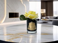 PERFUMED NATURAL TOUCH SINGLE ROSE - BLACK - YELLOW - GMRB08