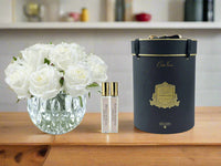 *SAMPLE* Luxury Round Bouquet - White Rose Buds - RRB01