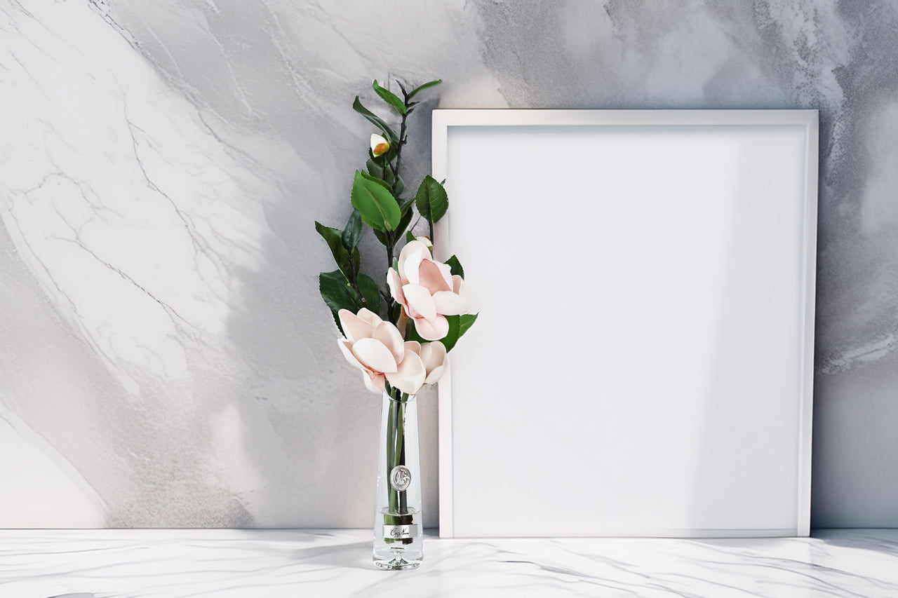 SMS02 | NEW Summer Magnolia in Pink & Silver