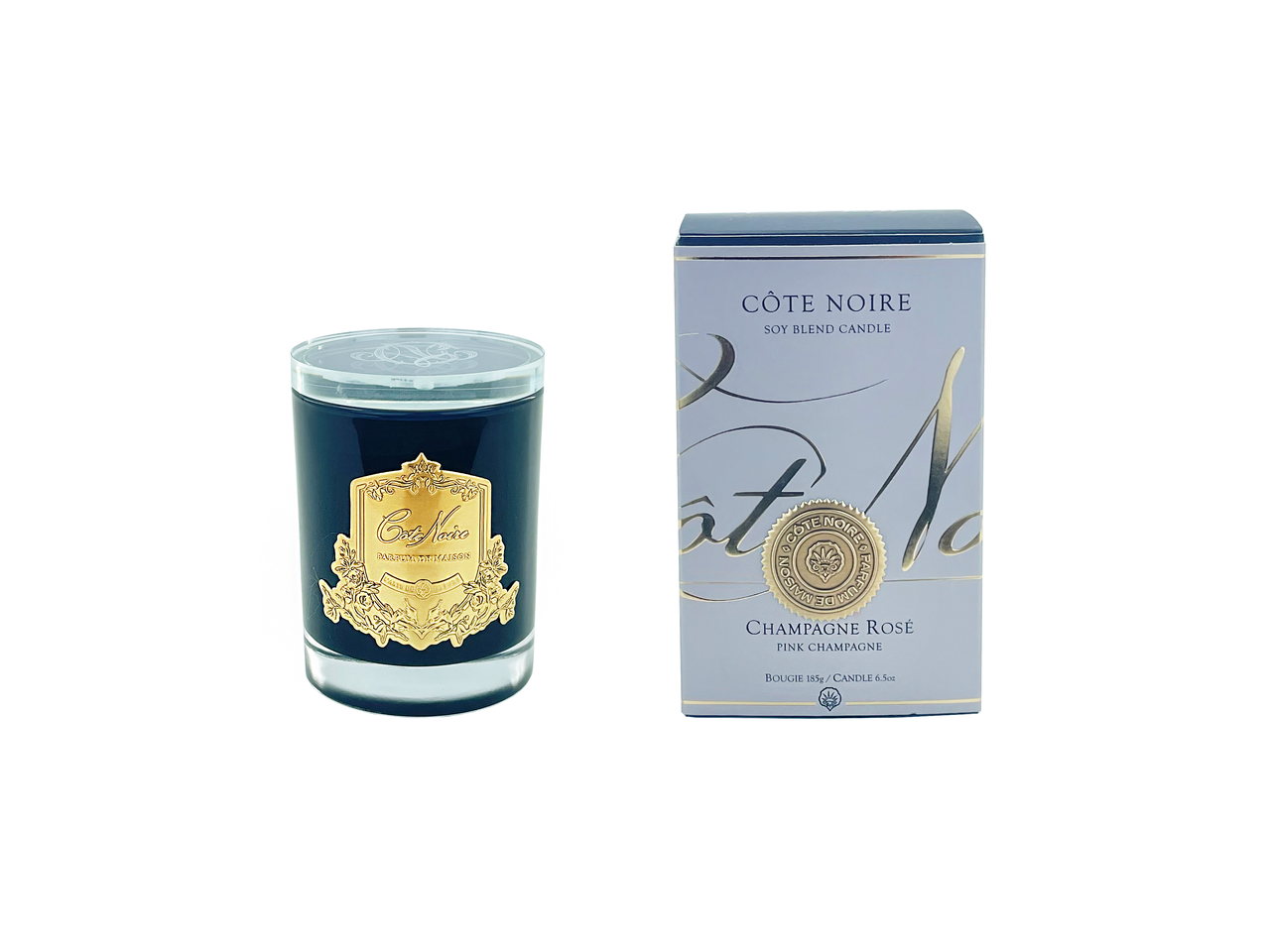 Pink Champagne - Gold Badge Candles