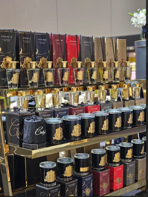 Cote Noire Diffuser Set - Eau de Vie - Gold