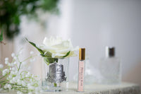 Cote Noire Perfumed Natural Touch Single Rose - Clear - Ivory White - GMR01