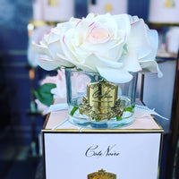 Cote Noire Perfumed Natural Touch 5 Roses - Clear - Pink Blush - Pink Box - GMR88