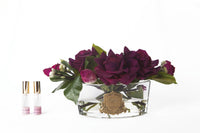 SAMPLE - Luxury Range Oval - Carmine Red - Burgundy Box - LOV22