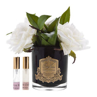 Cote Noire Perfumed Ivory English Rose - Black Glass - SFR02
