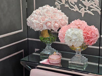 *NEW* LUXURY VERSAILLES ROSE BOUQUET - FRENCH PINK - SILVER BADGE - VRB06