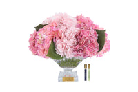 BCH02 | *NEW* Pink Hydrangeas Bordeaux Collection & Gold Badge