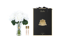 CH7R01 | *NEW* Charente Seven Rose in Ivory White & Gold Badge