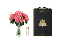 CH7R05 | *NEW* Charente Seven Rose in White Peach & Gold Badge