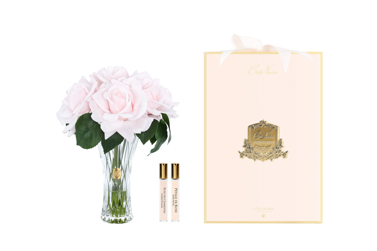 CH7R06 | *NEW* Charente Seven Rose in French Pink & Gold Badge