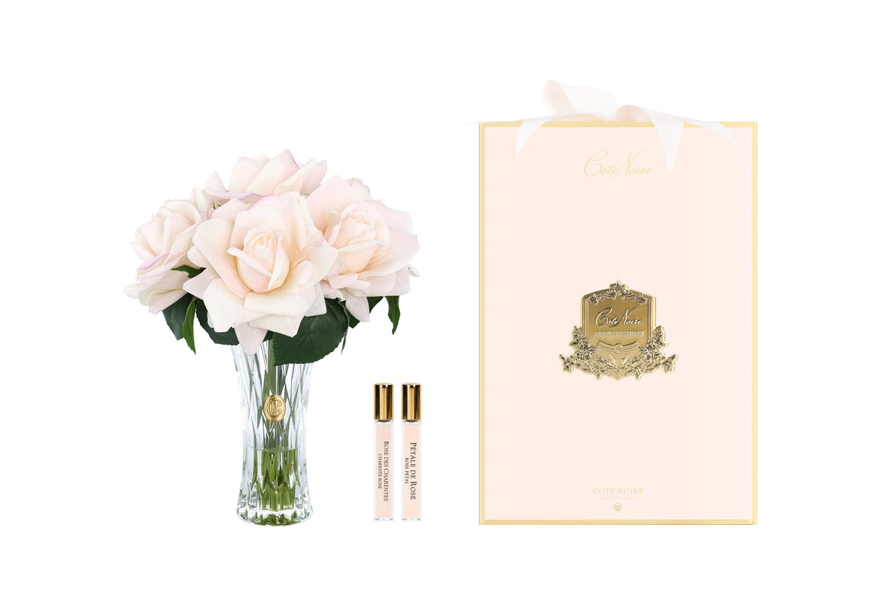 CH7R15 | *NEW* Charente Seven Rose in Champagne Pink & Gold Badge