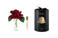 CHR04 | *NEW* Charente Rose in Red & Gold Badge