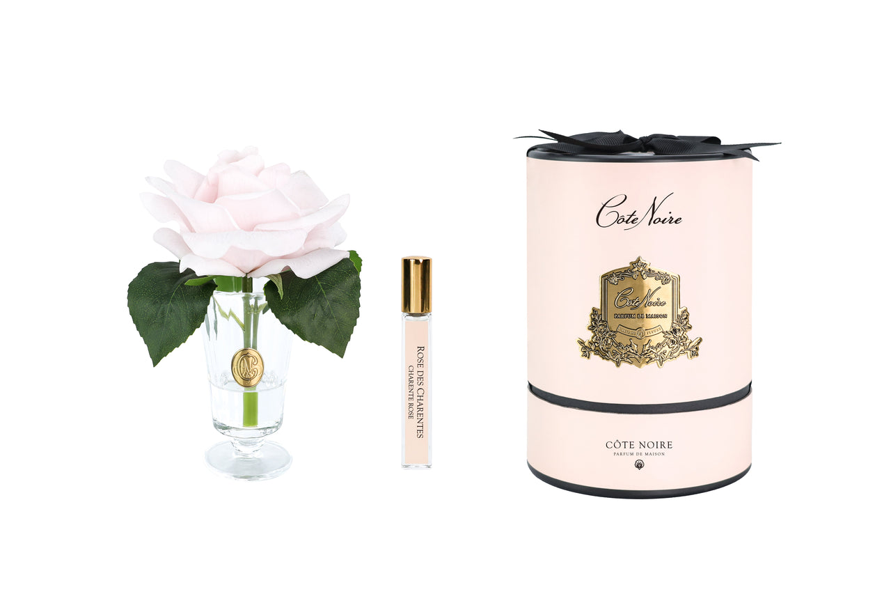 CHR06 | *NEW* Charente Rose in French Pink & Gold Badge