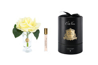 CHR08 | *NEW* Charente Rose in Yellow & Gold Badge
