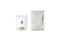 NEW - Cote Noire Soy Candle 450g - White Vessel with Gold Badge - Winter in the Chateau - CWG45053