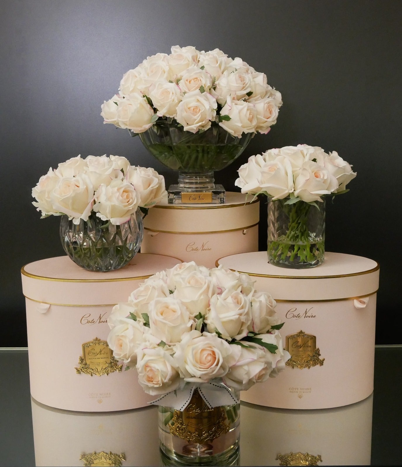 Centrepiece - Blush Buds & GOLD - CPRB02