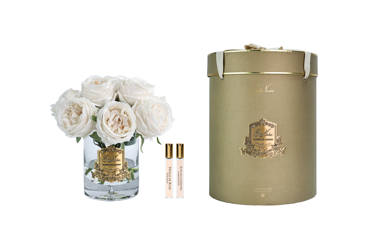 *NEW* GARDEN ROSE BOUQUET - Champagne