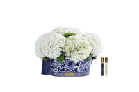*NEW* GRAND CHINOISERIE HYDRANGEAS - Ivory White - GCH01