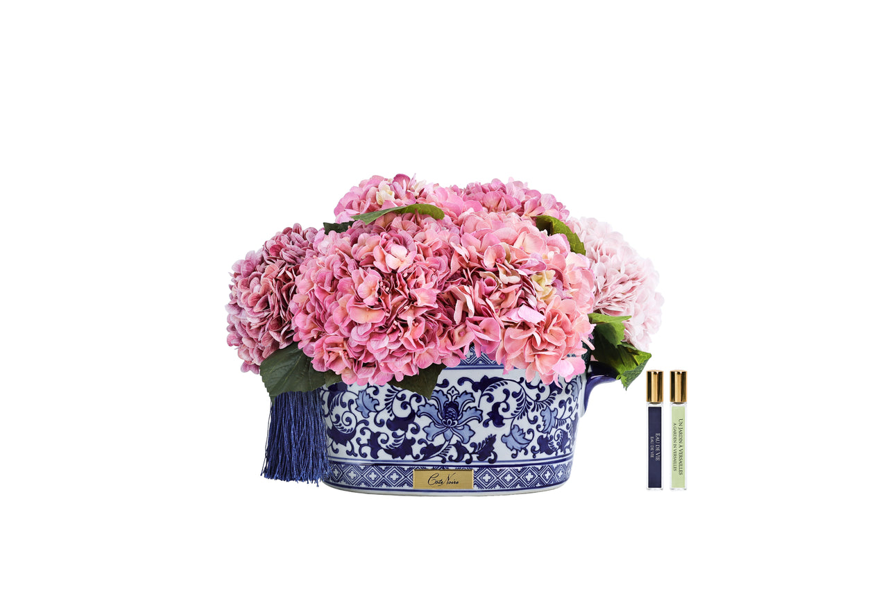 *NEW* GRAND CHINOISERIE HYDRANGEAS - Mixed Pink - GCH02