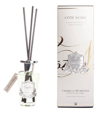 *CLEARANCE* Cote Noire Diffuser Set 150ml - Salted Butter Caramel - Silver
