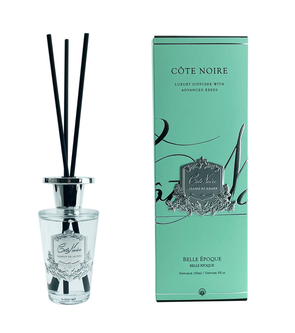 Cote Noire Diffuser Set - Belle Epoque - Silver