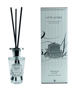 Cote Noire 150ml Diffuser Set - Lily Flower - Silver - GMDS15056