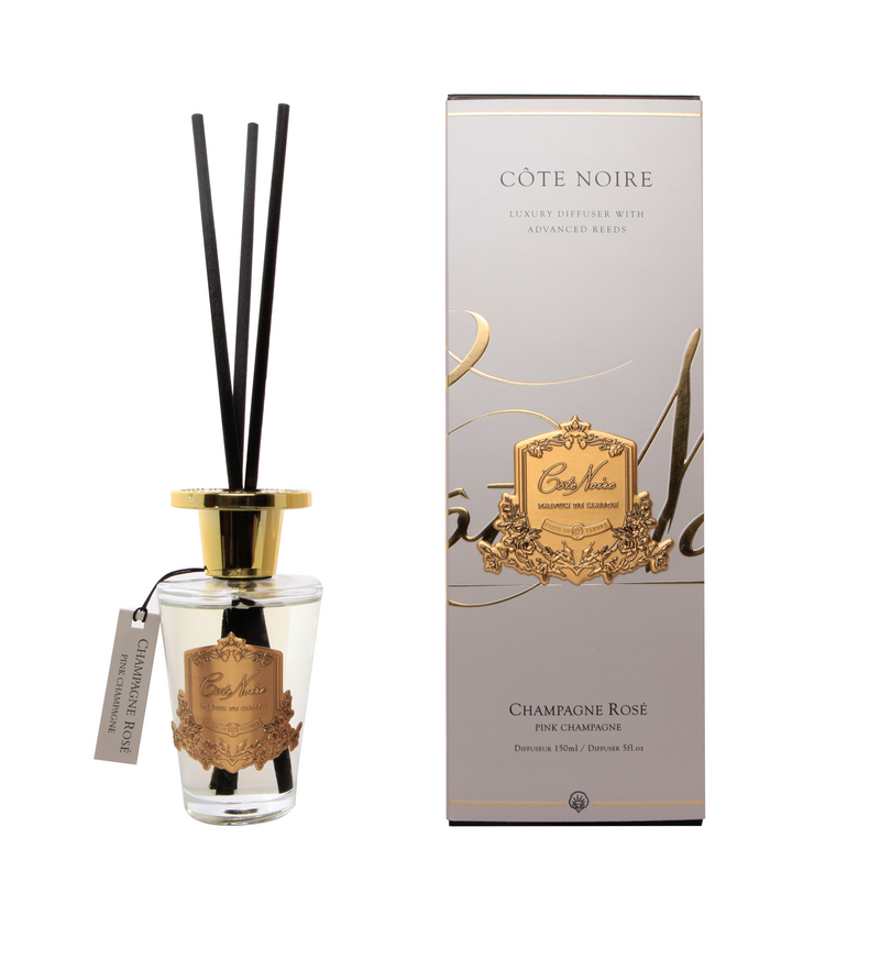 Cote Noire 150ml Diffuser Set - Pink Champagne - Gold - GMDL15018