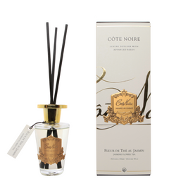 Cote Noire 150ml Diffuser Set - Jasmine Flower Tea - Gold - GMDL15020