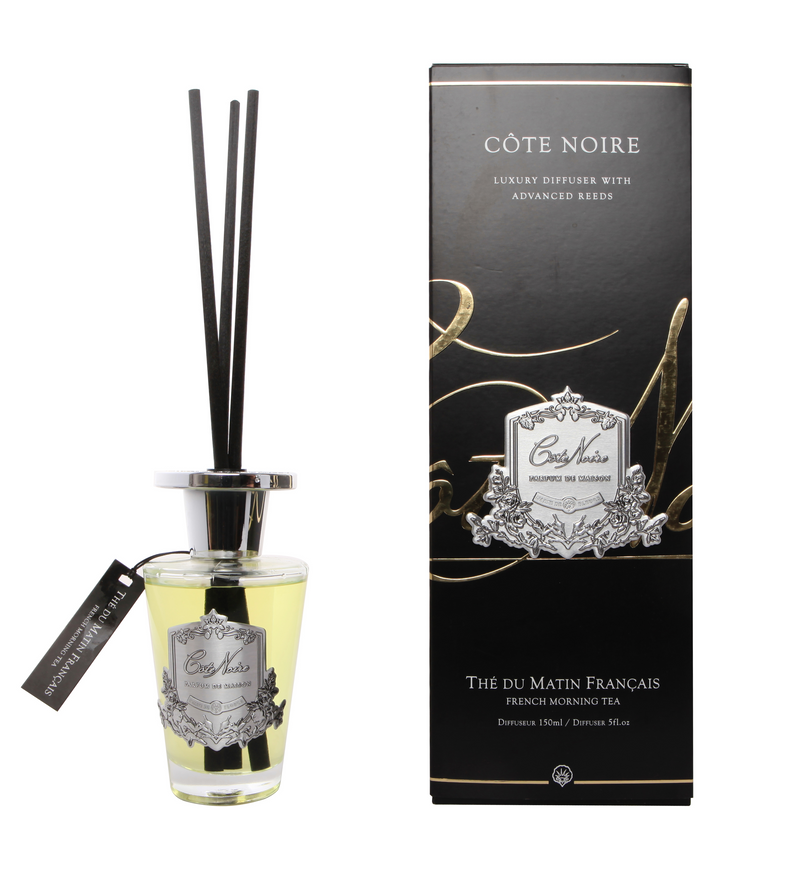 Cote Noire Diffuser Set - French Morning Tea - Silver