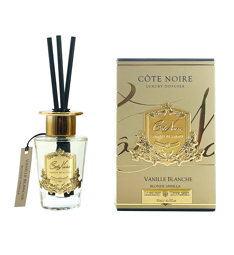 Cote Noire 90ml Diffuser Set - Blonde Vanilla - Gold - GMSD15003