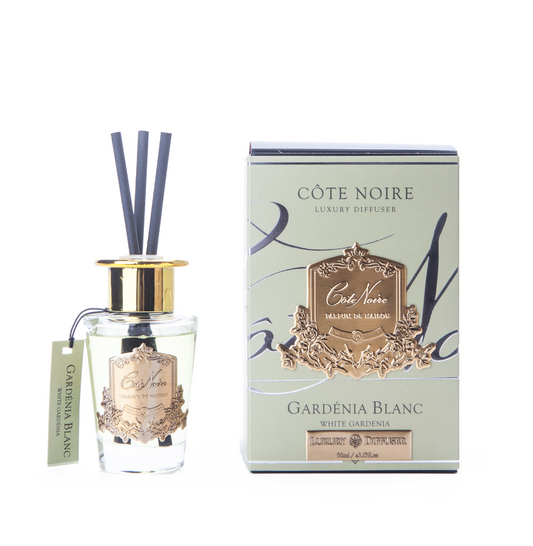 Cote Noire Diffuser Set - Gardenia - Gold