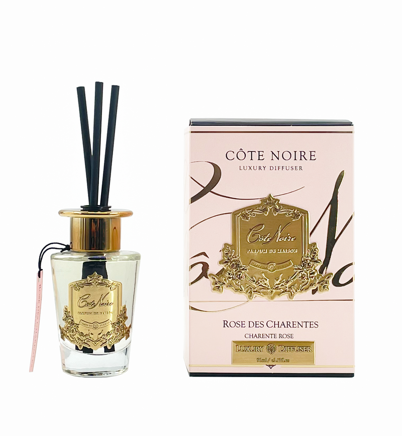 Cote Noire 90ml Diffuser Set - Charente Rose - Gold - GMSD15054