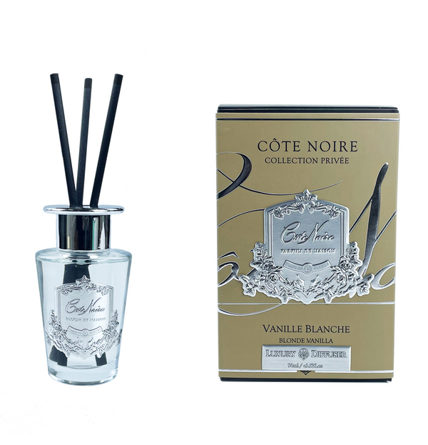 Cote Noire Diffuser Set - Blonde Vanilla - Silver