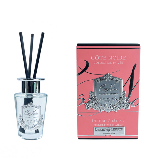 Cote Noire Diffuser Set - Summer in the Chateau - Silver