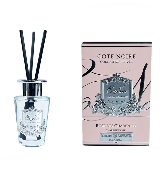 Cote Noire Diffuser Set - Charente Rose - Silver