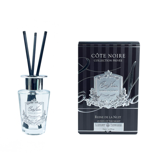 Cote Noire 90ml Diffuser Set - Queen of the Night - Silver - GMSS15055