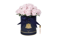 *NEW* HAT BOX ROSE BOUQUET - French Pink