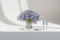GMH05 | Blue Hydrangeas in five Rose vase