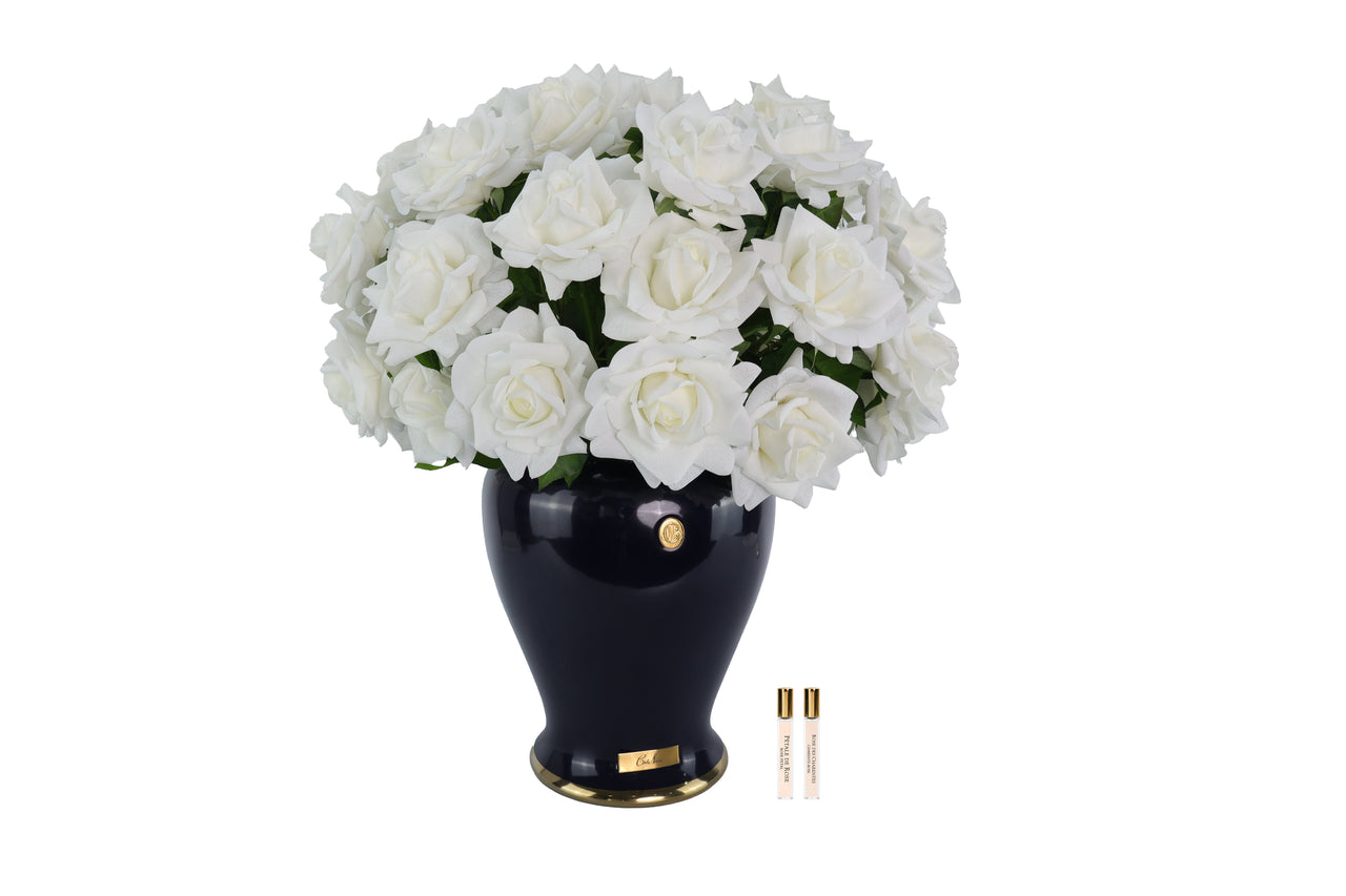 IMPFR01 | *NEW* Imperial French Roses White & Indigo