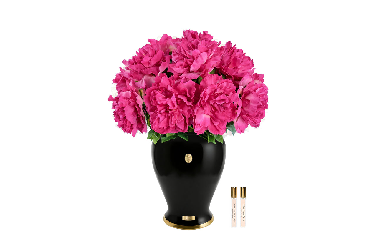 IMPP07 | *NEW* Imperial Magenta Peonies & Gold Badge