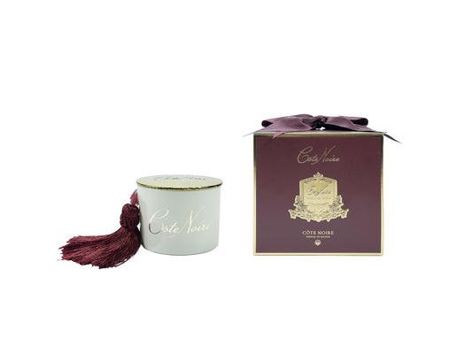 Cote Noire French Salted Butter Caramel 350g Triple Wick Candle with Gold Lid - XCSB2