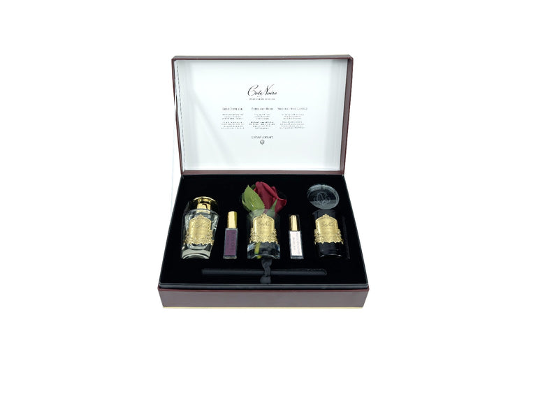 COTE NOIRE - LUXURY GIFT SET - ROSE OUD - GP57