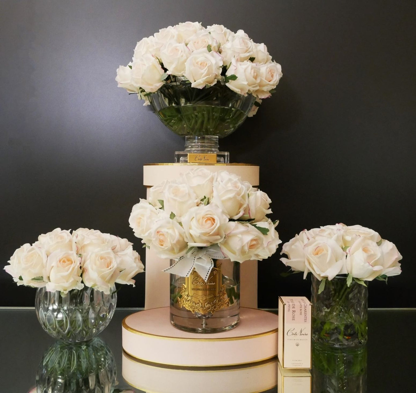 Centrepiece - Blush Buds & GOLD - CPRB02