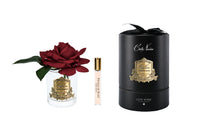 RMR04 | *NEW* French Rose Red & Clear Glass