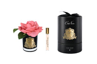 RMRB05 | *NEW* French Rose Peach & Black Glass