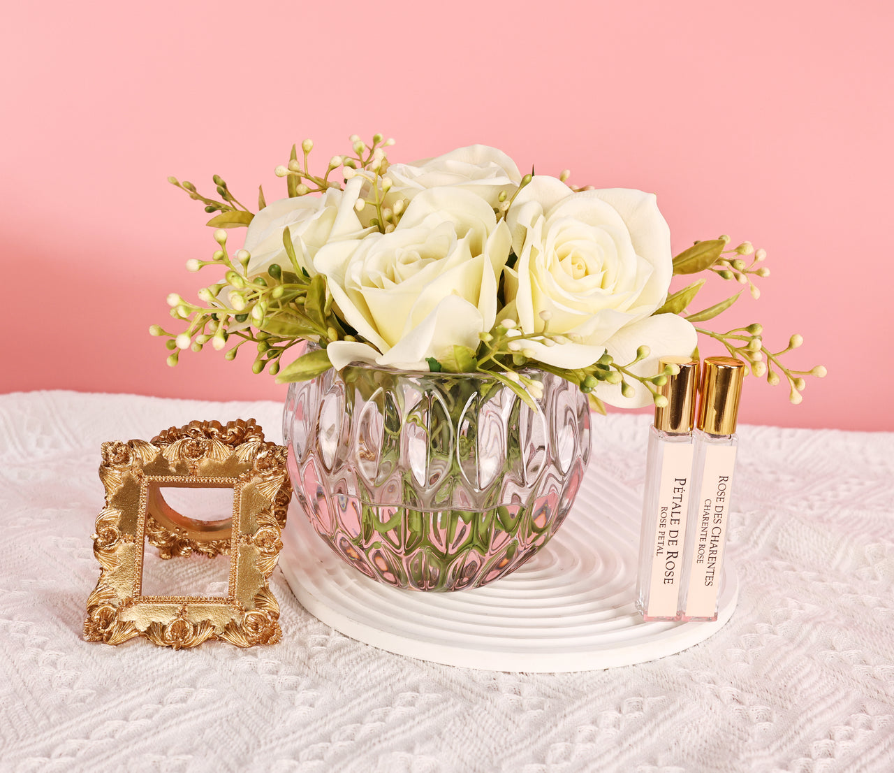 NEW Round Summer Roses in Champagne | RSR15